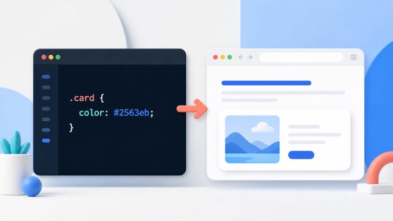 CSSの書き方を初心者向けに解説｜基本構文から実践手順まで