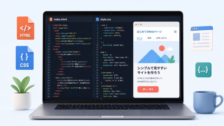 【2026年最新】HTML・CSSエディタおすすめ5選｜初心者向けに選び方と使い方を解説